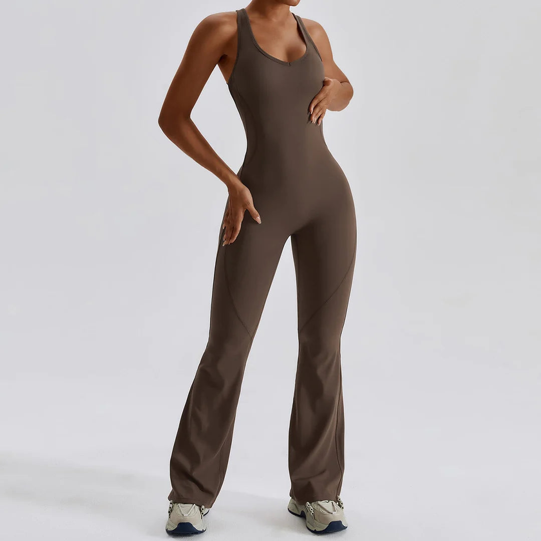 VELORE Flare Leggings Romper