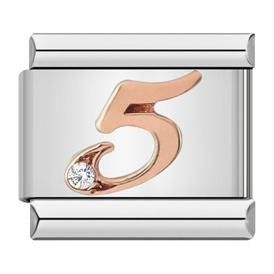 Number (5, Gold)