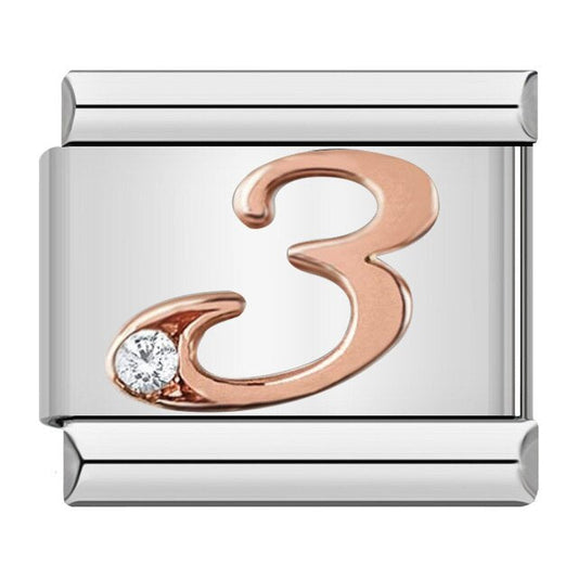 Number (3, Gold)